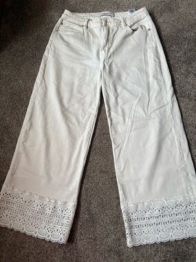 Liverpool White High-Rise Jeans